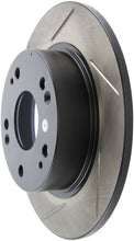 Cargar imagen en el visor de la galería, StopTech Power Slot 04-08 Acura TSX / 03-07 Honda Accord V6 Coupe Slotted Rear Right Rotor