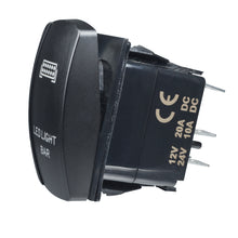 Cargar imagen en el visor de la galería, Oracle LED Light Bar Deluxe Rocker Switch - Black SEE WARRANTY