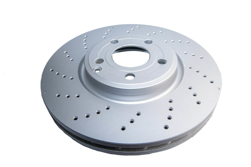 DBA 15-17 Mercedes-Benz CLS400 4Matic AWD (pinza delantera de pistón único) Rotor estándar con escudo frontal