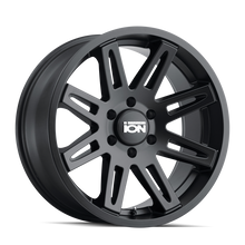 Cargar imagen en el visor de la galería, Rueda negra mate ION tipo 142 17x9 / 8x170 BP / -12 mm de compensación / buje de 130,8 mm