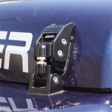 Cargar imagen en el visor de la galería, Rugged Ridge 97-06 Jeep Wrangler TJ Black Aluminum Hood Catches