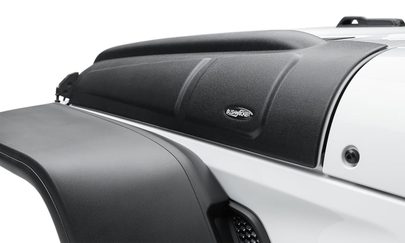Bushwacker 07-18 Jeep Wrangler JK/JKU Trail Armor Hood Armor (juego de 3 piezas) - Tex. Negro
