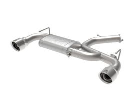 Escape trasero del eje eléctrico aFe - Hyundai Veloster N L4-2.0L (t) 19-20 con puntas pulidas