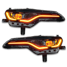 Cargar imagen en el visor de la galería, Oracle 19-21 Chevy Camaro SS/RS RGBW+A Headlight DRL Upgrade Kit - ColorSHIFT SEE WARRANTY