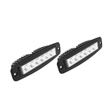 Cargar imagen en el visor de la galería, Westin Single Row 6 x 3W Bridgelux w/terminated wiring (set of 2) - Black