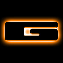 Cargar imagen en el visor de la galería, ORACLE Lighting Universal Illuminated LED Letter Badges - Matte Blk Surface Finish - G SEE WARRANTY