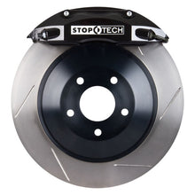 Cargar imagen en el visor de la galería, StopTech 09-13 Dodge Challenger Rear BBK w/ Black ST-40 Calipers Slotted Rotors