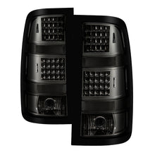 Cargar imagen en el visor de la galería, Xtune GMC Sierra 07-13 (Not Fit 3500 Dually 4 Rear Wheels) LED Tail Lights Smoked ALT-JH-GS07-LED-SM