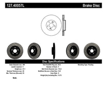 Load image into Gallery viewer, StopTech 02-06 Acura RSX Type S / 06-09 Honda Civic Si Slotted &amp; Drilled Left Front Rotor