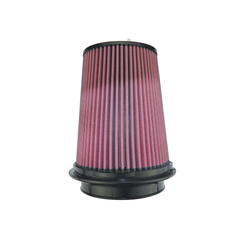 Filtro de aire de gasa de algodón engrasado de 8 capas Injen, diámetro interior de brida de 5 pulgadas, base de 7 pulgadas, altura de 7,9 pulgadas, parte superior de 5 pulgadas