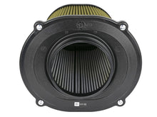 Cargar imagen en el visor de la galería, aFe Quantum Pro-Guard 7 Air Filter Inverted Top - 5in Flange x 8in Height - Oiled PG7