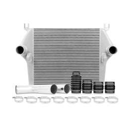 Mishimoto 07.5-09 Dodge 6.7L Cummins Intercooler Kit con tuberías (Plata)