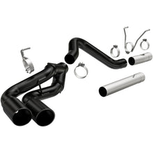 Cargar imagen en el visor de la galería, MagnaFlow 07-17 Dodge Ram 2500/3500 6.7L DPF-Back Black 4in Dual Single Passenger Side Rear Exit