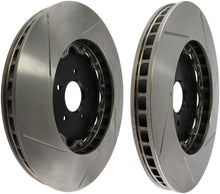 Cargar imagen en el visor de la galería, StopTech 09-11 Nissan GT-R Front Slotted Bare Iron 380x34mm Aero-Rotor Kit Pair