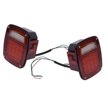 Cargar imagen en el visor de la galería, Rugged Ridge LED Tail Light Set 76-06 Jeep CJ Jeep Wrangler