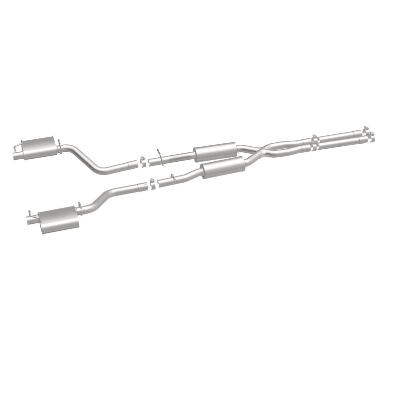MagnaFlow Cat-Back SS 2.5 pulgadas salida trasera doble dividida (puntas OEM) 15-16 Dodge/Chrysler Charger/300 5.7L V8