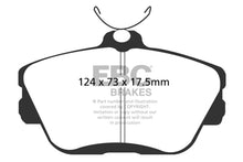 Cargar imagen en el visor de la galería, EBC 01-07 Ford Taurus 3.0 Greenstuff Front Brake Pads