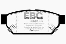 Cargar imagen en el visor de la galería, EBC 93-96 Eagle Summit 1.5 Ultimax2 Rear Brake Pads