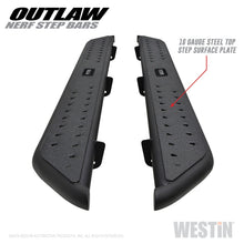 Cargar imagen en el visor de la galería, Westin 09-18 Dodge RAM 1500 Crew Cab Outlaw Nerf Step Bars