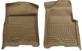 Husky Liners 09-12 Ford F-150 Regular/Super/Super Crew Cab WeatherBeater Revestimientos de piso color canela