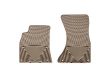 Load image into Gallery viewer, WeatherTech 09-13 Audi A4/A5 Front Rubber Mats - Tan