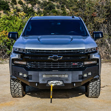 Cargar imagen en el visor de la galería, Westin 19-21 Chevrolet Silverado 1500 (Excl. Diesel &amp; LD) Pro-Series Front Bumper - Textured Black