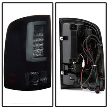 Cargar imagen en el visor de la galería, Spyder 07-13 GMC Sierra 1500 V2 Light Bar LED Tail Lights - Blk Smoke (ALT-YD-GS07V2-LBLED-BSM)
