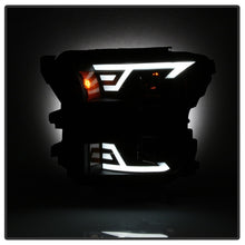 Cargar imagen en el visor de la galería, xTune 15-17 Ford F-150 DRL LED Light Bar Projector Headlights - Black Smoke (PRO-JH-FF15015-LB-BSM)