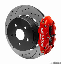 Load image into Gallery viewer, Wilwood Superlite 4R Rear Brake Kit 14.00 Red 2018-Up Jeep JL SRP w/Lines