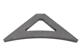 Fishbone Offroad Jeep Escudete Triangular Acero Desnudo