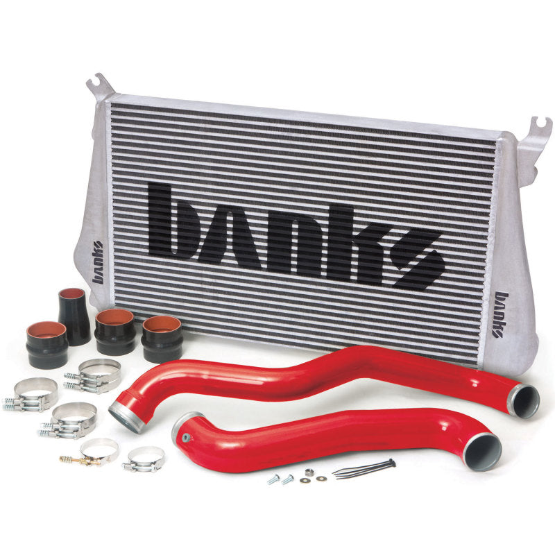 Banks Power 11-16 Chevy/GMC 6.6L Duramax Techni-Cooler System con tubos de refuerzo