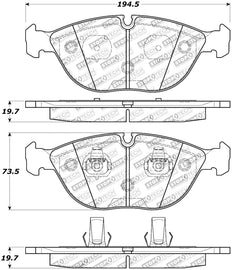 StopTech Street Touring Brake Pads