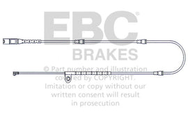 EBC 2010-2014 BMW X5 4.4L Twin Turbo Cables de desgaste delanteros