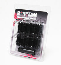 Cargar imagen en el visor de la galería, Wheel Mate Monster Open End Lug Nut Set of 20 - Black 35mm 12x1.50
