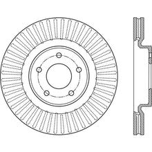 Cargar imagen en el visor de la galería, StopTech 13-15 Nissan Pathfinder Slotted Front Left Rotor