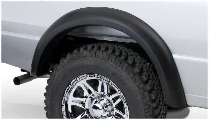 Bushwacker 93-11 Ford Ranger Styleside Extend-A-Fender estilo bengalas 4 piezas 72.0/84.0 pulgadas cama - negro