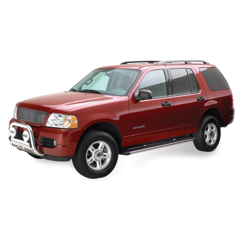 Westin 2002-2005 Ford/Mercury Explorer/Mountaineer 4dr (Excl Sport) Kit de montaje para estribo, color negro