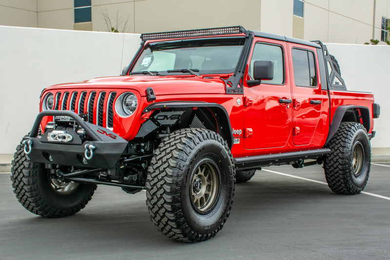 DV8 Offroad 2019+ Jeep Gladiator Escalón lateral/deslizadores