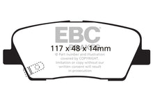 Cargar imagen en el visor de la galería, EBC 11+ Hyundai Equus 4.6 Redstuff Rear Brake Pads