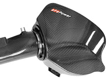 Cargar imagen en el visor de la galería, aFe Black Series CAIS de fibra de carbono con filtro Pro 5R 16-18 BMW M2 (F87) L6-3.0L