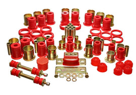 Energy Suspensión 74-77 Oldsmobile Cutlass/442/F-85/Europa Rojo Hyper-flex Master Juego de bujes