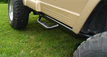 Cargar imagen en el visor de la galería, N-Fab Nerf Step 97-06 Jeep Wrangler TJ/BJ 2 Door All - Gloss Black - W2W - SRW - 3in