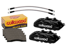 Load image into Gallery viewer, Wilwood 65-67 Ford Mustang D11 Calipers w/ Pads &amp; Lines - Black