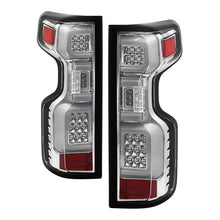Cargar imagen en el visor de la galería, Spyder Chevy Silverado 19-20 LED Tail Light Chrome ALT-YD-CS19HAL-C