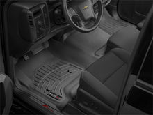 Cargar imagen en el visor de la galería, WeatherTech 14+ Chevrolet Silverado Front FloorLiner - Black