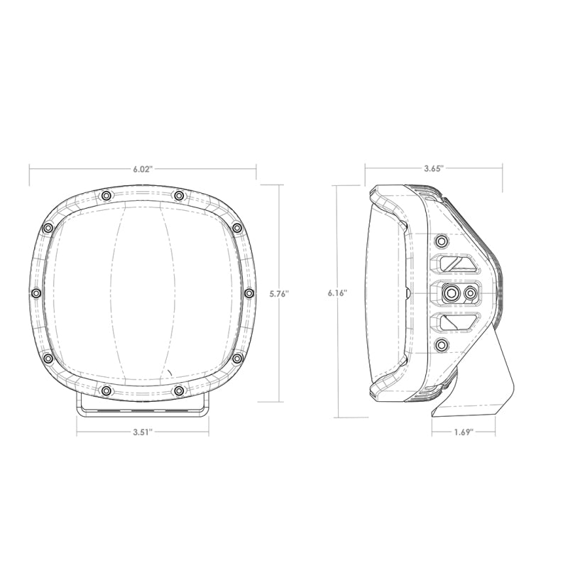 Luz LED Rigid Industries Adapt XP Xtreme Powersports (par)