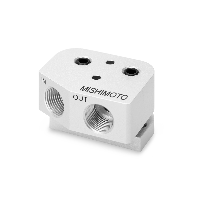 Mishimoto 04-06 Pontiac GTO LS1/LS2 Adaptador de enfriador de aceite de sumidero delantero