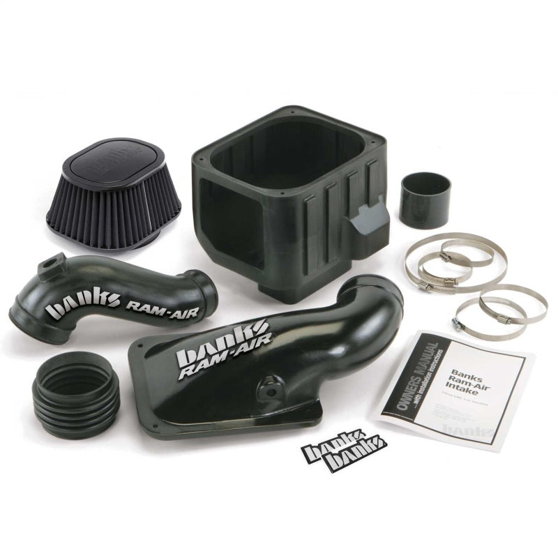 Banks Power 01-04 Chevy 6.6L LB7 Sistema de admisión Ram-Air - Filtro seco