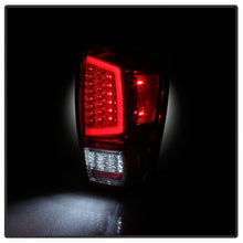 Cargar imagen en el visor de la galería, xTune 16-18 Toyota Tacoma Light Bar LED Tail Lights - Chrome (ALT-JH-TTA16-LBLED-C)