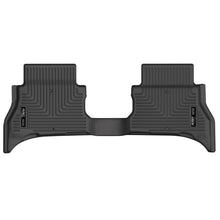 Cargar imagen en el visor de la galería, Husky Liners 21-24 Jeep Wrangler UL Rubicon 4xe Hybrid WeatherBeater Revestimiento de piso para segundo asiento - Negro